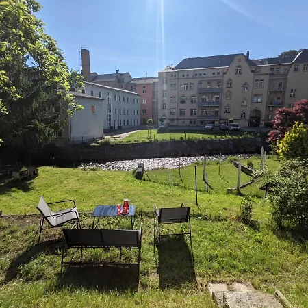 Urlaubstraum Mit Pool, Terrasse&fluss Im Garten - Ut Apartment Sebnitz