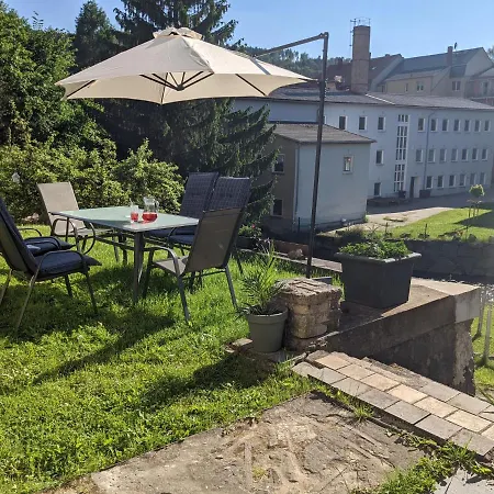 Apartment Urlaubstraum Mit Pool, Terrasse&fluss Im Garten - Ut Sebnitz